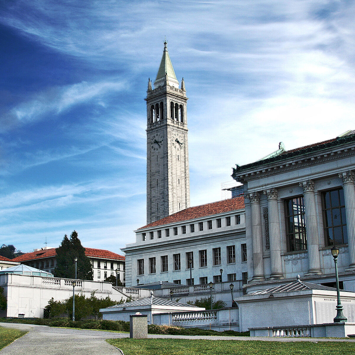 Blick auf den Campus der UC Berkeley.